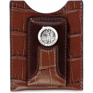 Golf Croco Money Clip - Brighton