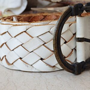 Black Braided Belt