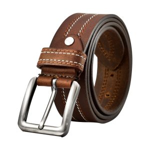 Mens Casual Leather Belts Dress Belt High Quality BUCKLE 100% Leather