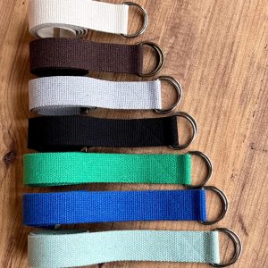 Women and Men for Canvas Belt, D Ring Fabric Belt, Choose from 7 colors, Belts, 1.5" Cotton Belt, Unisex Colorful Belt, Plus Size