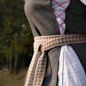 Krajka - Woven belt, Medieval belt, Viking belt woven, Larp belt, Woven strap, Belt replica, Viking fabric belt, Sash belt, Renfaire belt